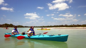 Kayak in Sian Ka'an Kayak in Tulum