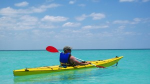 Kayak in Sian Ka'an Kayak in Tulum