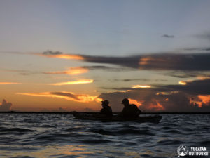Kayak in Sian Ka'an Kayak in Tulum Wetlands Sea Kayak & Snorkel Trip Detach