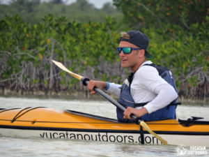 Kayak in Sian Ka'an Kayak in Tulum snorkel adventure