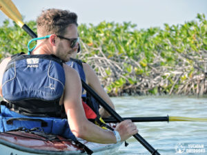 Kayak in Sian Ka'an Kayak in Tulum Wetlands Sea Kayak & Snorkel Trip Detach