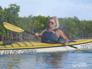 Kayak in Sian Ka'an Kayak in Tulum Wetlands Sea Kayak & Snorkel Trip Detach
