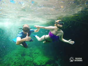 person diving