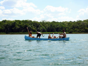 Kayak in Sian Ka'an Kayak in Tulum