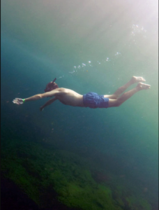 diving
