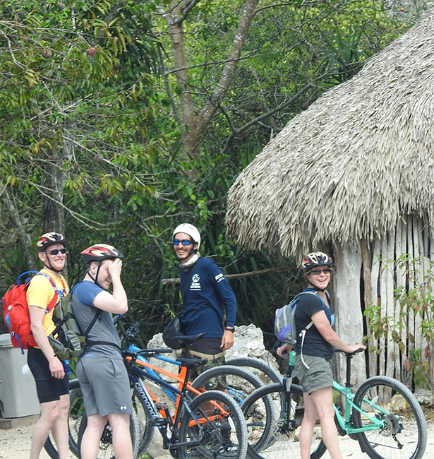 caribbean maya jungle biking