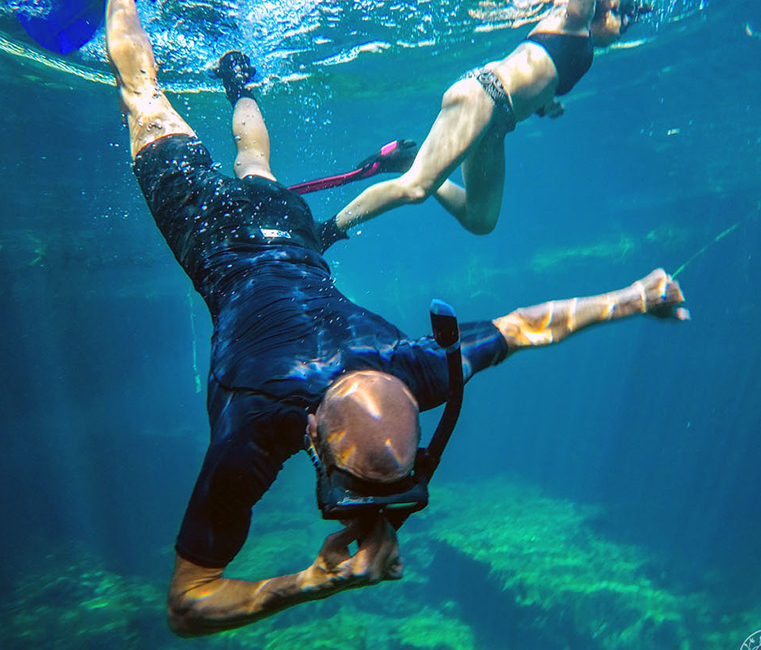 snorkel in the caribbean