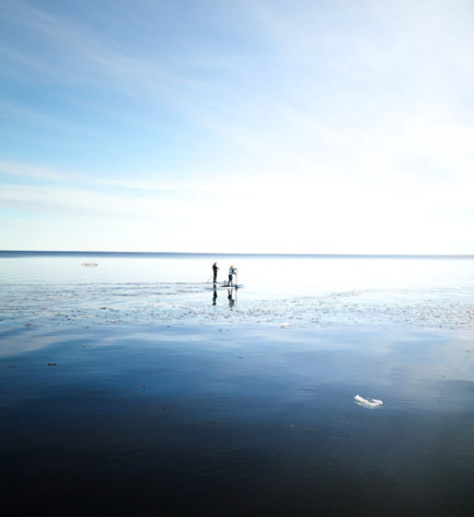 personas surfeando
