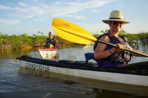 Kayak in Sian Ka'an Kayak in Tulum