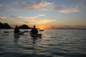 Kayak in Sian Ka'an Kayak in Tulum