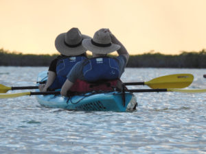 Kayak in Sian Ka'an Kayak in Tulum