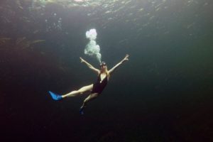Snorkeling in the Caribbean. Cenotes & Mesoamerican Coral Reef
