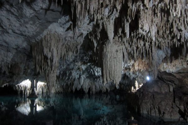 Snorkeling in the Caribbean. Cenotes & Mesoamerican Coral Reef