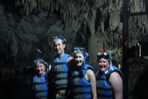 Snorkeling in the Caribbean. Cenotes & Mesoamerican Coral Reef