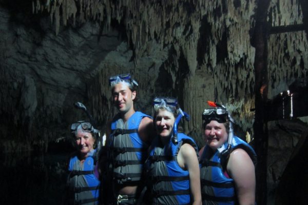Snorkeling in the Caribbean. Cenotes & Mesoamerican Coral Reef